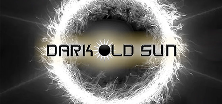Arte oficial do jogo Dark Old Sun com um eclipse branco