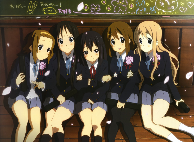 200 ideias de K-on!  anime, clubes escolares, yui k on